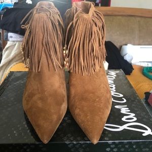 Brand New Sam Edelman Kandice Saddle Suede sz 8.5m